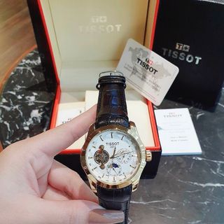 SĂN SALE ĐỒNG HỒ NAM TRUNG CẤP TIXOT DA LỘ ĐÁY AUTOMATIC