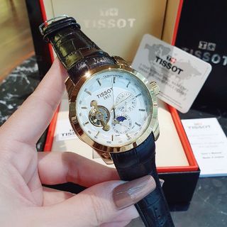 SĂN SALE ĐỒNG HỒ NAM TRUNG CẤP TIXOT DA LỘ ĐÁY AUTOMATIC