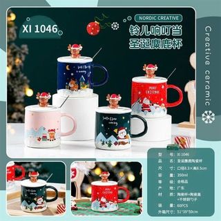 Cốc Sứ Noel, Giáng Sinh XI 350ML (THÙNG 60C)