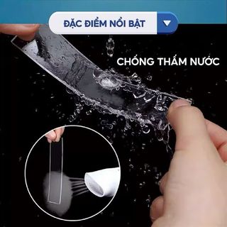 Băng keo 2 mặt trong suốt