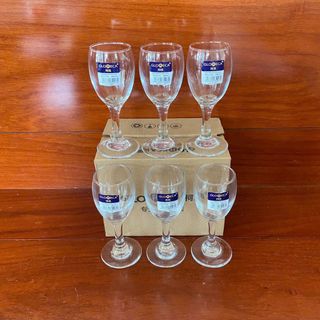 Bộ 6 Cốc Thủy Tinh Ly Vang L13-185ml ( THÙNG 16B )