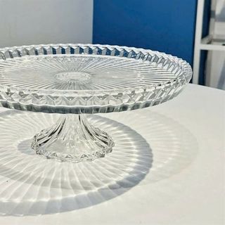 TM 1207X Đĩa Thuỷ Tinh Chân Bồng Size Lớn ( THÙNG 6C )