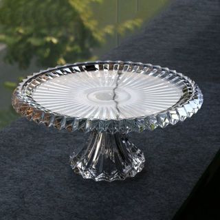 TM 1207X Đĩa Thuỷ Tinh Chân Bồng Size Lớn ( THÙNG 6C )