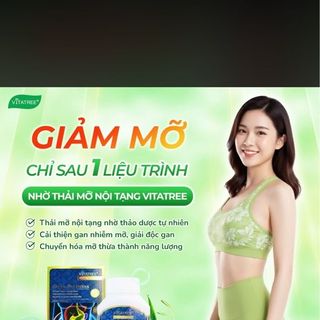 thải độc mỡ nội tạng Vitatree Organ Fat Detox