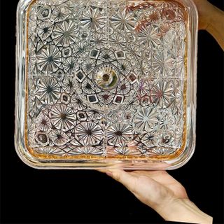 Nhựa - Khay Mứt Mika Nhựa Vuông 2386 L (THÙNG 12C)