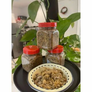 Muối cá nục lá é, cay mặn vừa phải, món ngon đưa cơm - Đặc sản Tây Nguyên 100gr