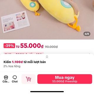 Gối ôm gà con hót hít 50cm