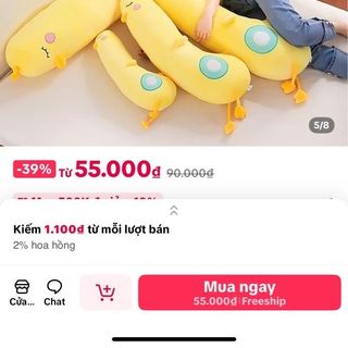 Gối ôm gà con hót hít 50cm