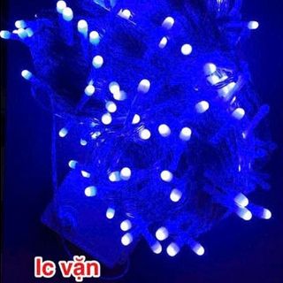 DÂY ĐÈN TRANG TRÍ XANH DƯƠNG V8 80M 352 BÓNG SIÊU SÁNG