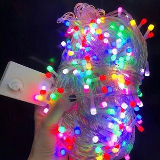 DÂY ĐÈN TRANG TRÍ ĐỦ MÀU V8 80M 352 BÓNG SIÊU SÁNG