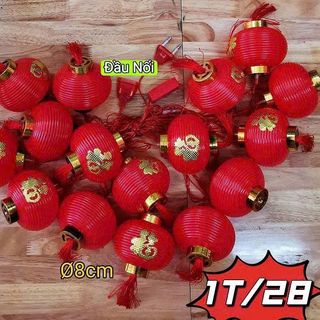 DÂY LỒNG ĐÈN TRÒN CHỮ PHÚC 16 TRÁI LỚN