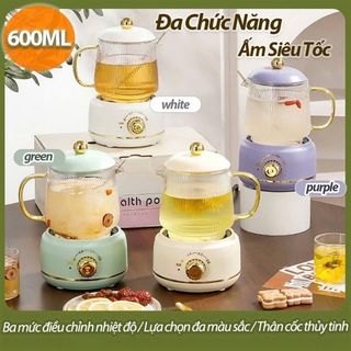 ẤGN Ấm Siêu Tốc Đa Chức Năng Mini 600ml (THÙNG 30C)