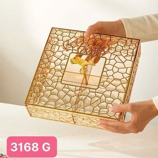 Nhựa - Khay Mứt Mika Nhựa Cao Cấp 3168 G ( Thùng 12C )