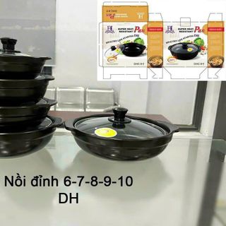 NỒI ĐẤT KHO THỊT ĐH ĐỈNH 9 LOẠI 1