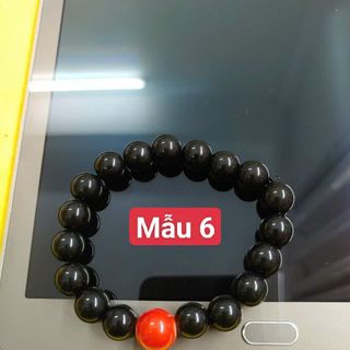 Chuỗi vòng đeo tay đá thạch anh đen 10ly