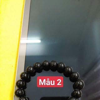 Chuỗi vòng đeo tay đá thạch anh đen 10ly