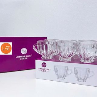 BỘ 6 LY THUỶ TINH QUAI LIRMARTUR P-138 (T16)