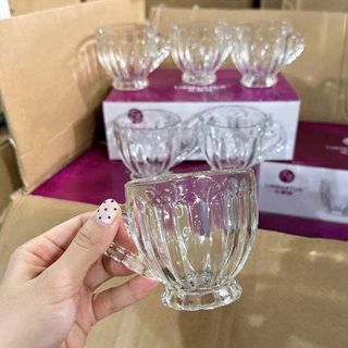 BỘ 6 LY THUỶ TINH QUAI LIRMARTUR P-138 (T16)