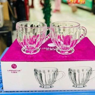 BỘ 6 LY THUỶ TINH QUAI LIRMARTUR P-138 (T16)