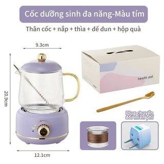 ẤGN Ấm Siêu Tốc Đa Chức Năng Mini 600ml (THÙNG 30C)
