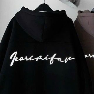 Áo Khoác Zip Nỉ Fearirifar Phản Quang Form Rộng Unisex Nam Nữ