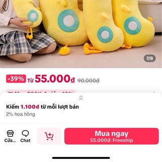 Gối ôm 1m gà con