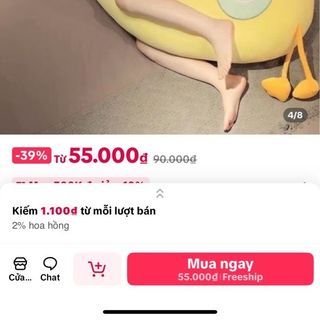 Gối ôm 1m gà con