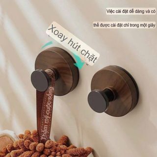 Móc Treo Hút Chân Không Chịu Lực Tốt - Không Cần Đục Tường