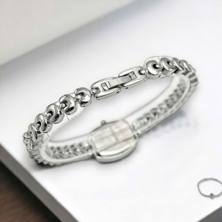 ĐỒNG HỒ NỮ CAO CẤP RODAL DÂY BẠC MẶT BẦU ĐÍNH ĐÁ SWAROSKI HÌNH CHIẾC LÁ