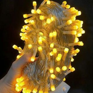 DÂY ĐÈN TRANG TRÍ SÁNG VÀNG V8 80M 352 BÓNG SIÊU SÁNG