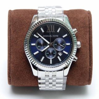 ĐỒNG HỒ NAM CAO CẤP MICHAEL DÂY THÉP SILVER MẶT CHONOGRAP  FULLBOX TAG