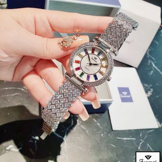 ĐỒNG HỒ NỮ CHÍNH HÃNG FUNMEI F4604 FULL ĐÁ PHA LÊ ĐI KÈM TEM KÍCH HOẠT ĐIỆN TỬ