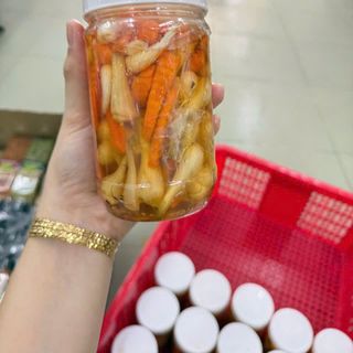 KIỆU NGÂM MẮM SIÊU NGON - HỦ 500GR