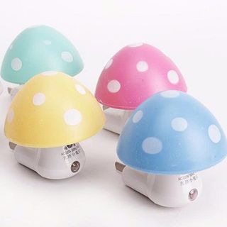 ĐÈN NGỦ CẢM ỨNG HÌNH NẤM CỨNG