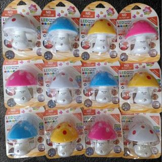 ĐÈN NGỦ CẢM ỨNG HÌNH NẤM CỨNG