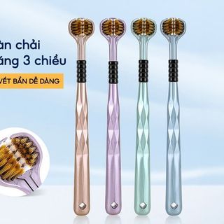 HỘP 4 BÀN CHẢI ĐÁNH RĂNG ĐA CHIỀU 3 MẶT