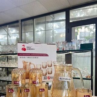 Bộ Bình 6 Cốc Thủy Tinh BJZSH-HP ( THÙNG 8B )