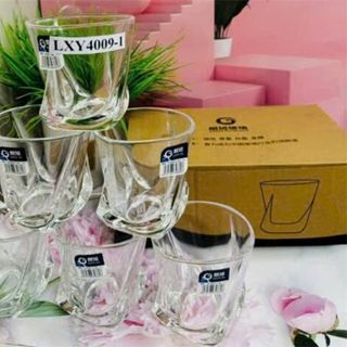 Bộ 6 Cốc Thủy Tinh LXY 4009-1 ( THÙNG 8B )