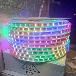 ĐÈN LED DÂY 2835 HAI HÀNG ĐỦ MÀU DÀI 100M