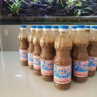 Mắm nêm cá cơm Khánh Hải, loại cá xay nhuyễn, đậm đà hương vị miền Trung - 500ml/chai