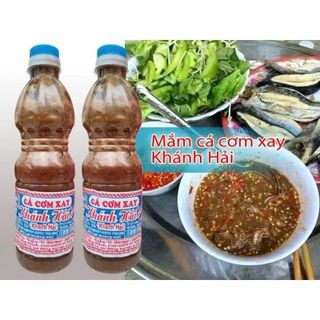 Mắm nêm cá cơm Khánh Hải, loại cá xay nhuyễn, đậm đà hương vị miền Trung - 500ml/chai