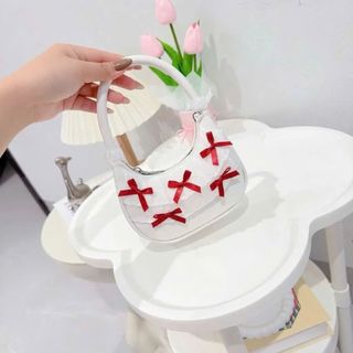 TÚI MINI KẸP NÁCH PHỐI NƠ REN – XINH XẮN CHO MẸ & BÉ - PIPI STORE