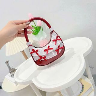 TÚI MINI KẸP NÁCH PHỐI NƠ REN – XINH XẮN CHO MẸ & BÉ - PIPI STORE