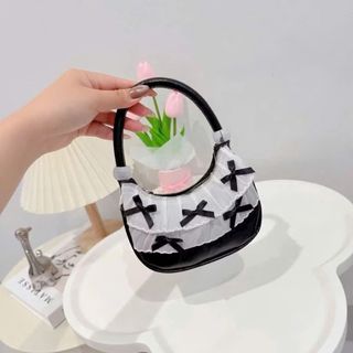 TÚI MINI KẸP NÁCH PHỐI NƠ REN – XINH XẮN CHO MẸ & BÉ - PIPI STORE