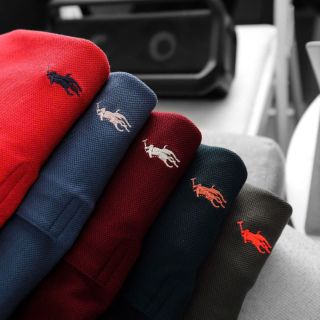 Áo thun nam cổ trụ thêu hình phối cổ - Cotton thoáng mát - Size 50-95kg