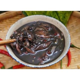 Mắm mực Bình Định pha sẵn chai 330ml- Đặc sản Bình Định (Có con mực)