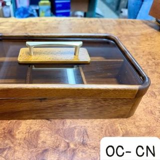 Hộp Mứt Vuông 4 Ngăn Gỗ GH-V (THÙNG 4C)