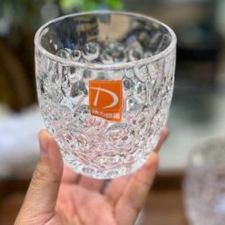 Bộ 6 Cốc Thủy Tinh Chấm Bi Bong Bóng 340ML ( THÙNG 8B )