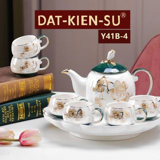 Bộ Ấm Chén Kèm Khay Y41B-4 ( THÙNG 12B )