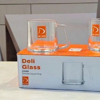 BỘ 6 LY THỦY TINH CÓ QUAI 170ML TZ401-170